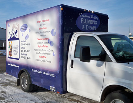 Treasure Valley Plumbing and Drain Cleaning's Super Truck